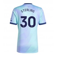 Maglia Calcio Arsenal Raheem Sterling #30 Terza Divisa 2024-25 Manica Corta